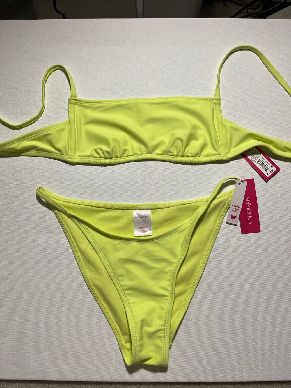 Target Neon Yellow Bikini Two-Piece
